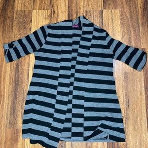 Cute black and gray cardigan like new never worn